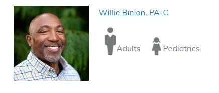 Willie Binion, PA-C