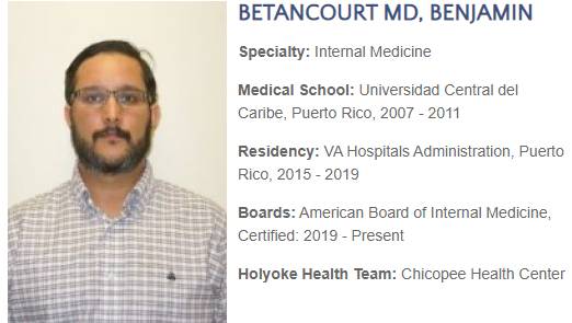 Betancourt MD, Benjamin