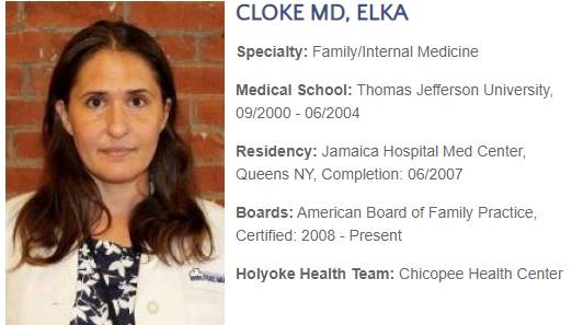 Cloke MD, Elka