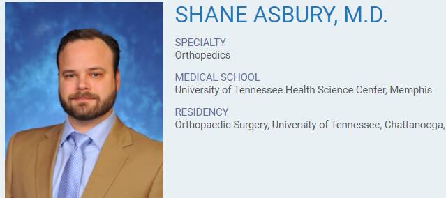 Shane Asbury, M.D.