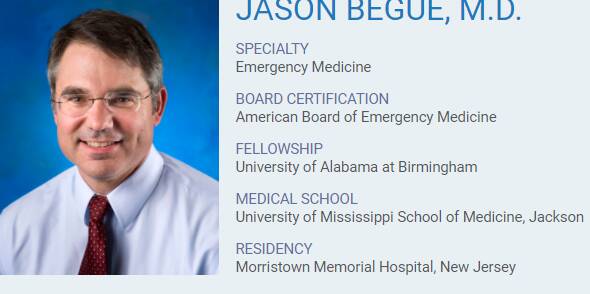 Jason Begue, M.D.