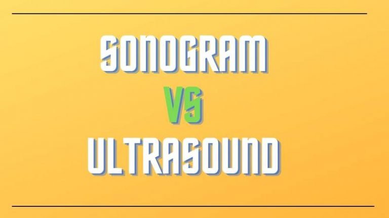 Sonogram Vs Ultrasound