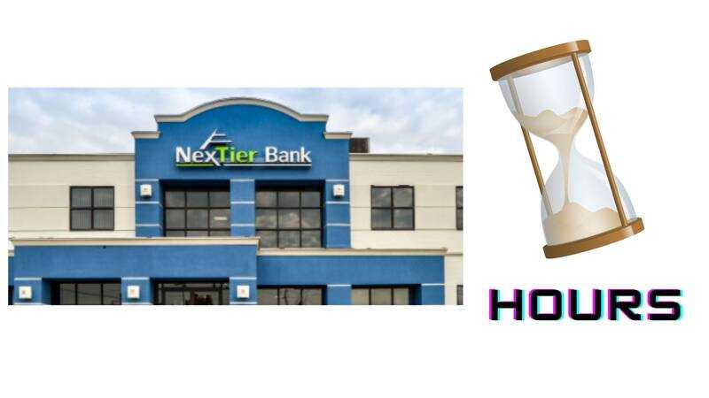 NexTier Bank Hours