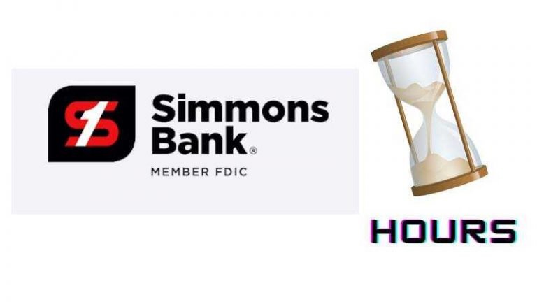 Simmons Bank Hours