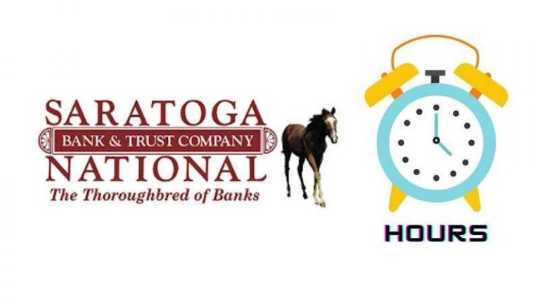 Saratoga National Bank Hours