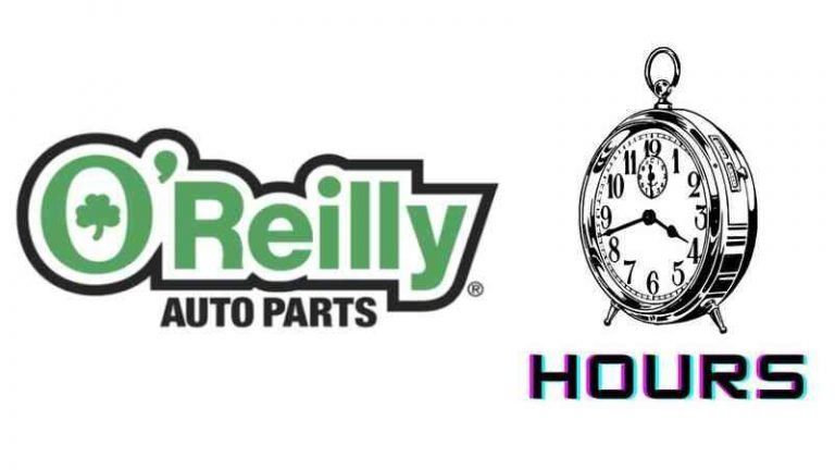 Oreilly Auto Parts Hours