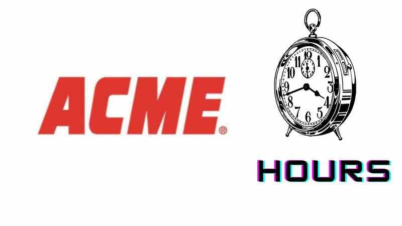 Acme Markets Hours