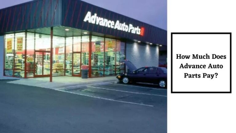 How Much Does Advance Auto Parts Pay