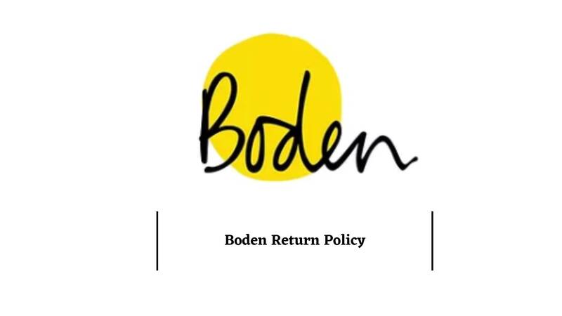 Boden Return Policy