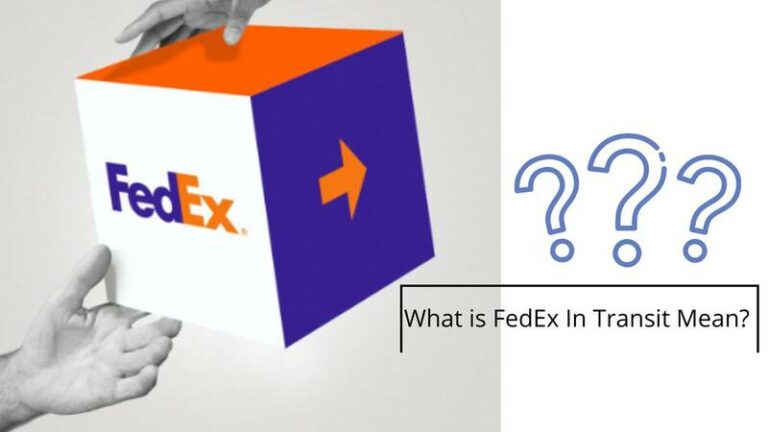 What Does In Transit Mean Fedex