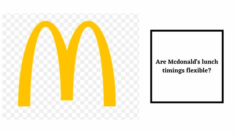 When Does Mcdonalds Serve Lunch