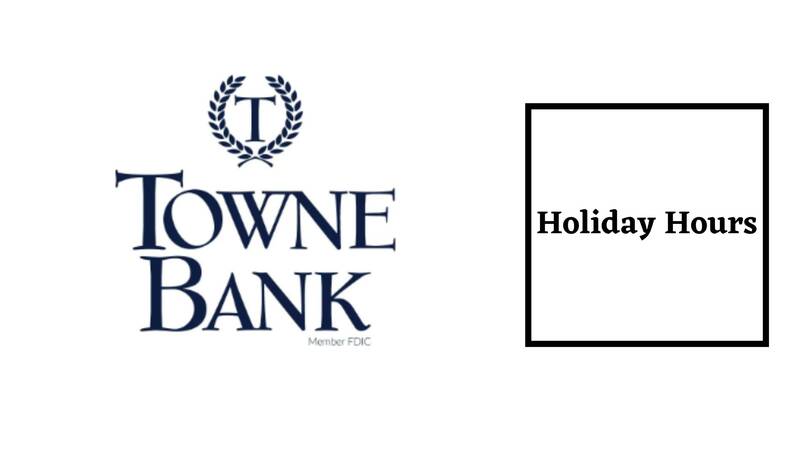Towne Bank Hours in Holiday