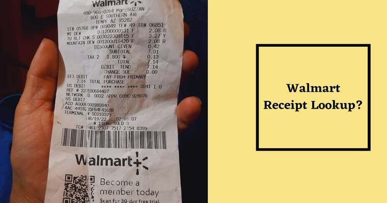 Walmart Receipt Lookup