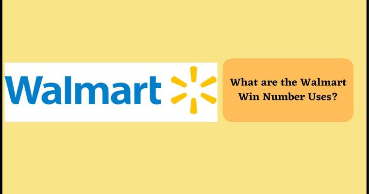 What are the Walmart Win Number Uses