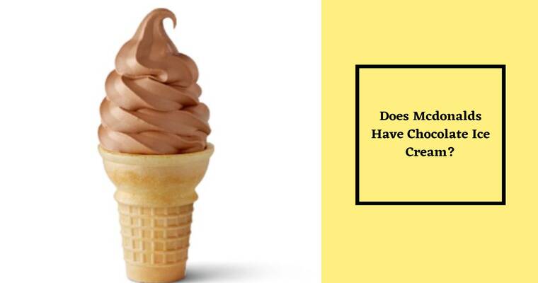 Does Mcdonalds Have Chocolate Ice Cream