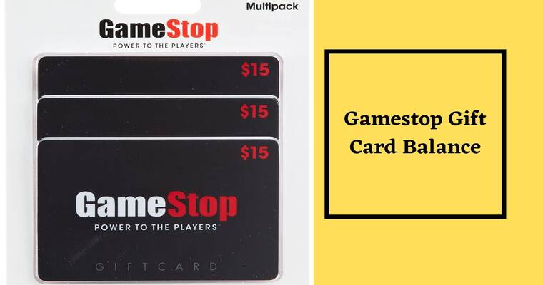 Gamestop Gift Card Balance