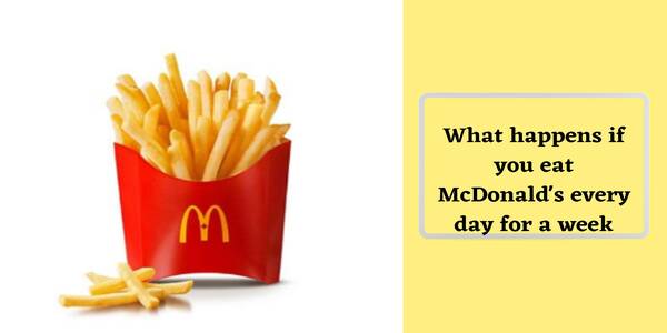 How Bad Is McDonalds For You (eat everyday for a week)