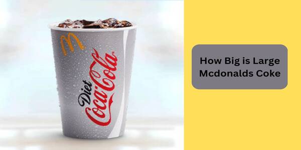 How Big is Large Mcdonalds Coke