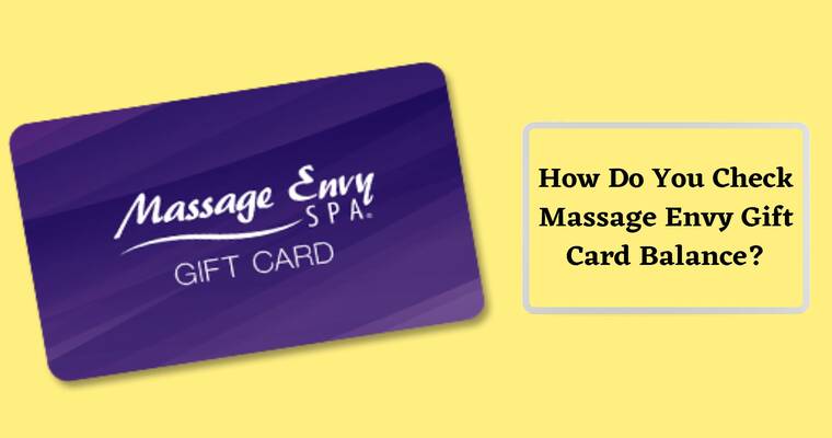 How Do You Check Massage Envy Gift Card Balance