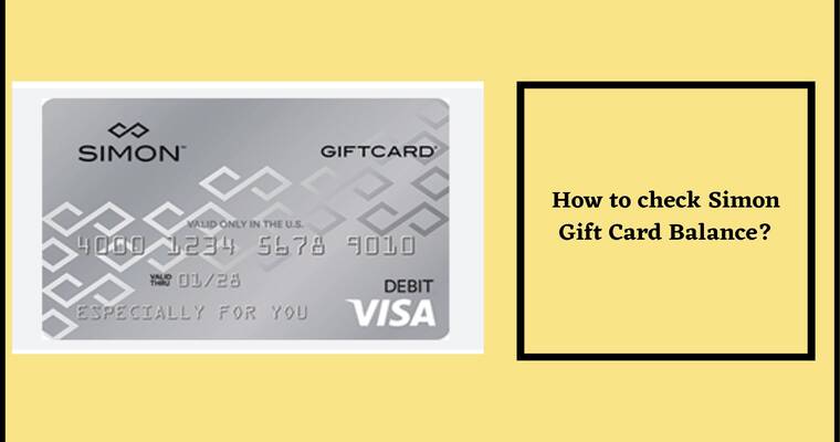 How to check Simon Gift Card Balance