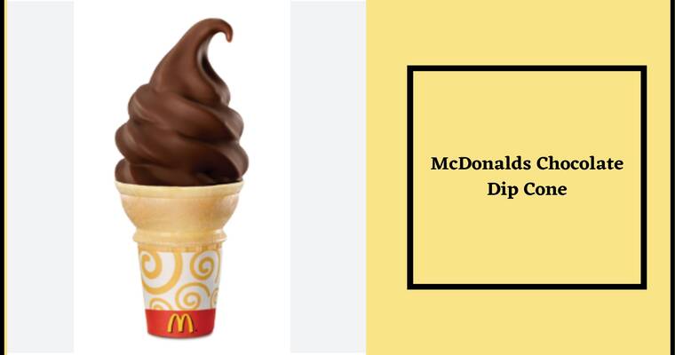 McDonalds Chocolate Dip Cone