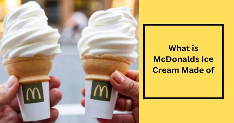 What is McDonalds Ice Cream Made of