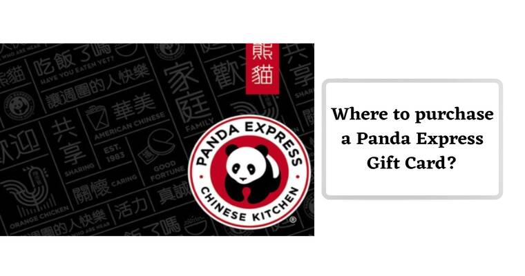 Where to purchase a Panda Express Gift Card