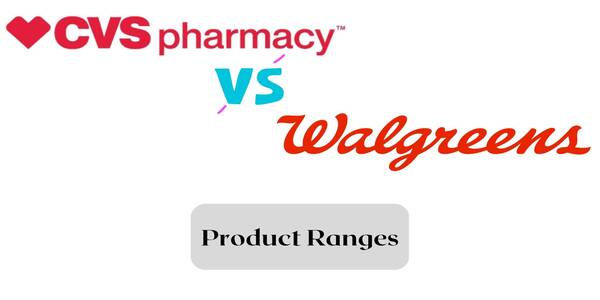 CVS Vs Walgreens (Products Ranges)