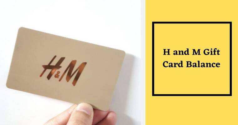 H and M Gift Card Balance