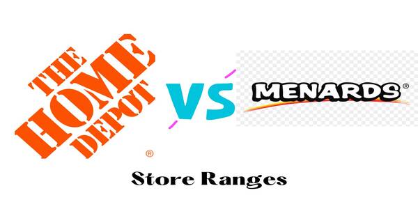 Home Depot Vs Menards (Store Ranges)