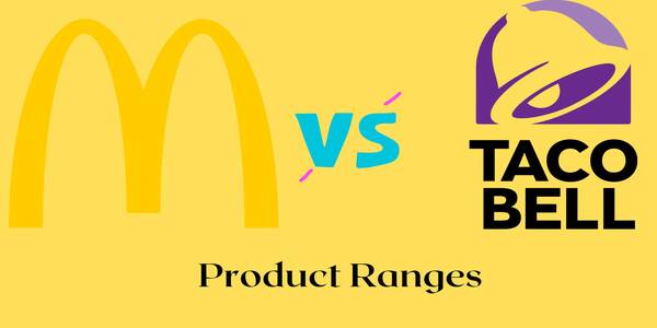 Mcdonalds Vs Taco Bell Product Ranges