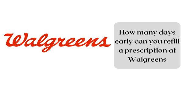 Walgreens Early Refill Policy1