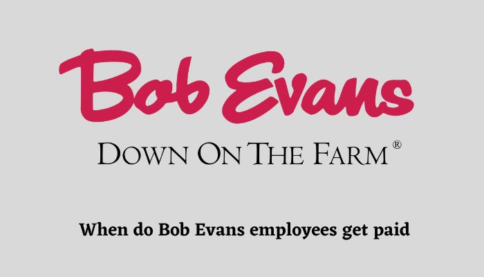 Bob Evans Payroll time