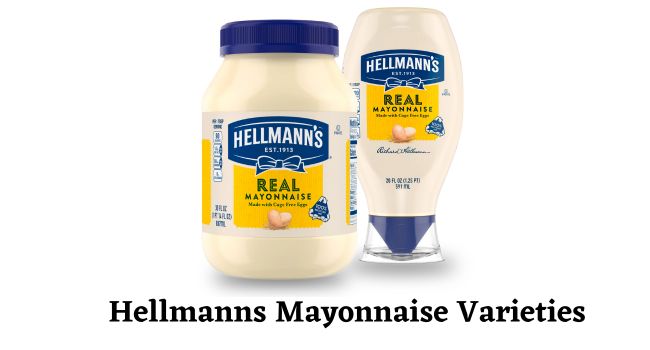 Hellmanns Mayonnaise Varieties