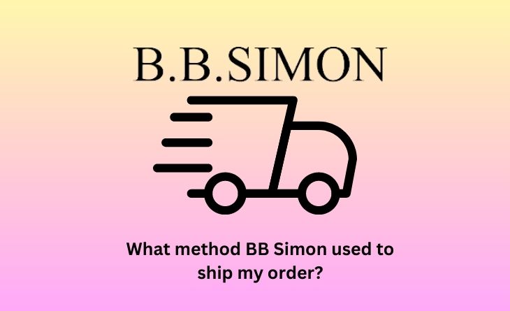 What method BB Simon used to ship my order